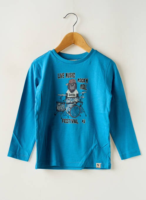 T-shirt bleu GARCIA pour garçon