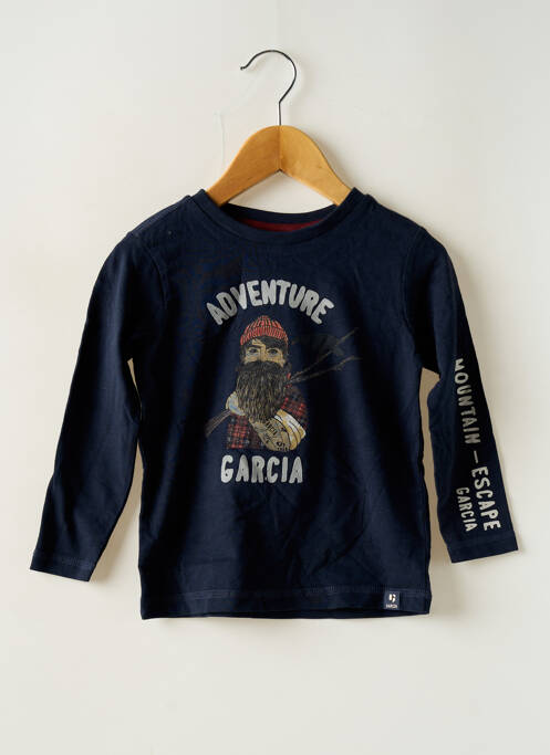 T-shirt bleu GARCIA pour garçon