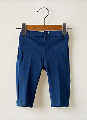 Pantalon slim stretch taille élastique bleu MAYORAL enfant
