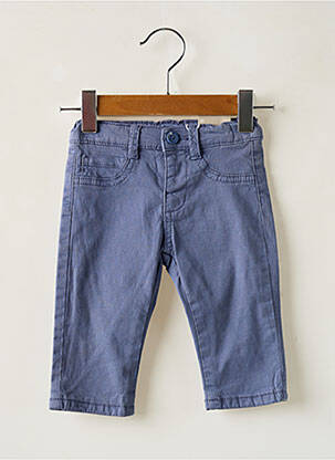 Pantalon droit poches taille ajustable bleu MAYORAL fille