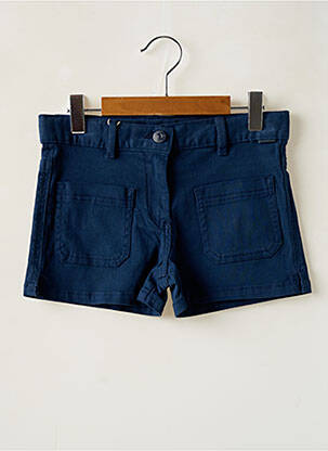 Short stretch taille ajustable bleu BOBOLI fille