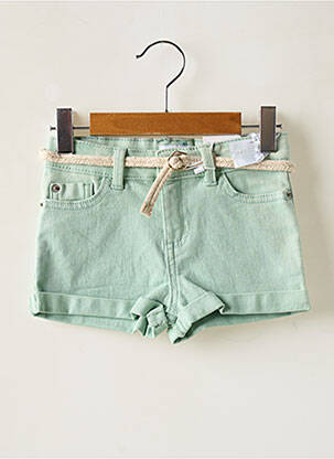 Short stretch taille ajustable vert MAYORAL fille