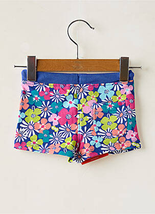 Short poches taille élastique bleu BOBOLI fille
