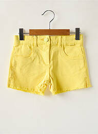 Short stretch taille ajustable jaune BOBOLI fille