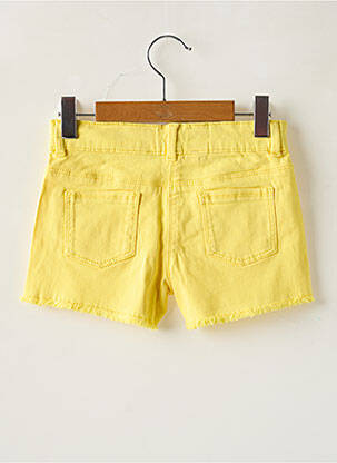 Short stretch taille ajustable jaune BOBOLI fille