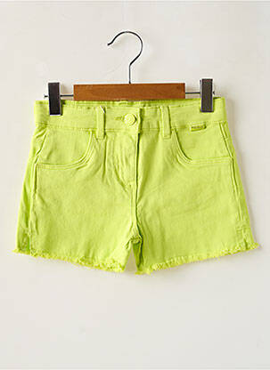 Short stretch taille ajustable vert BOBOLI fille
