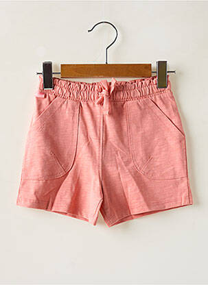Short poches taille élastique rose BOBOLI fille