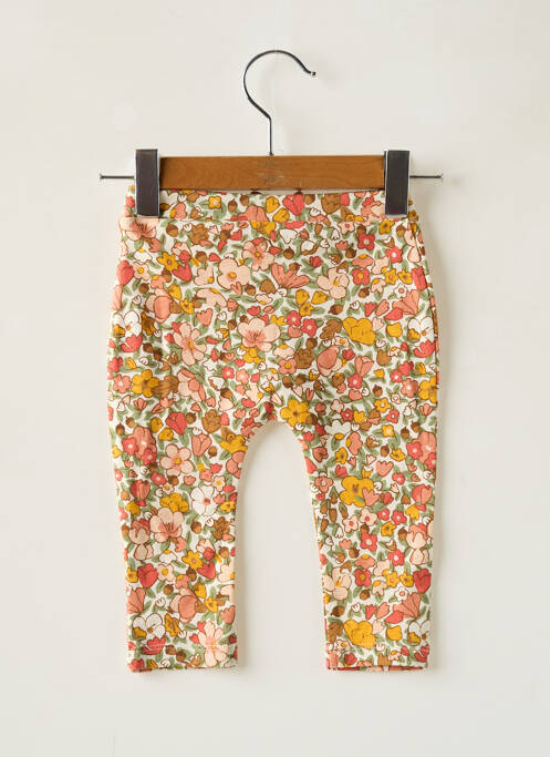 Legging imprimé fleurs taille élastique vert MAYORAL fille