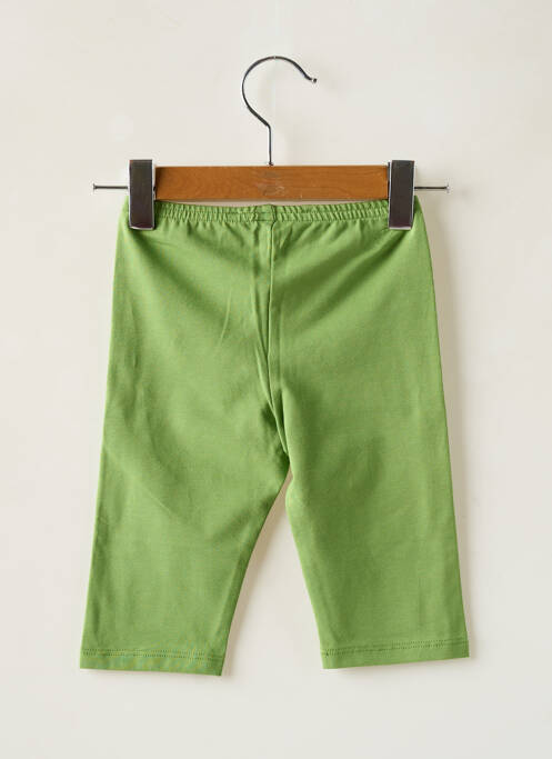 Legging sérigraphie taille élastique vert BOBOLI fille