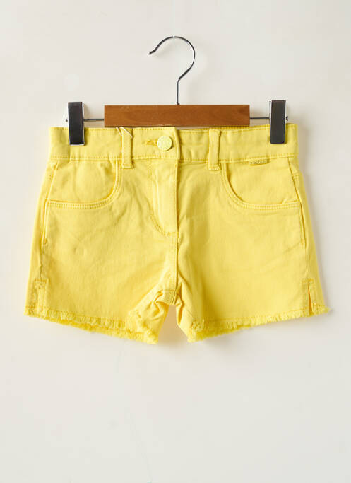 Short stretch taille ajustable jaune BOBOLI fille