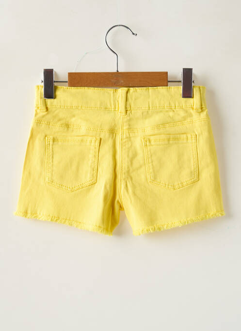 Short stretch taille ajustable jaune BOBOLI fille