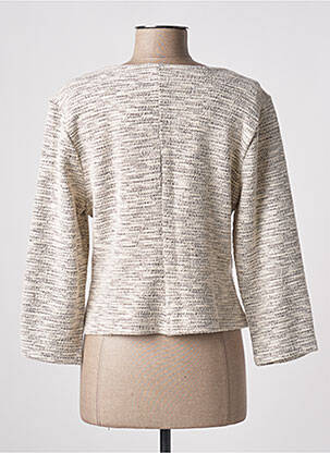 Veste casual col rond beige CREAM femme