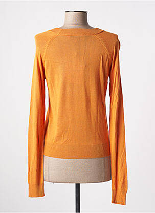 Pull coupe cintrée manches longues orange DESIRES femme