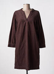Robe courte marron KAFFE pour femme seconde vue
