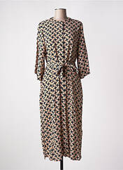 Robe mi-longue noir KAFFE pour femme seconde vue