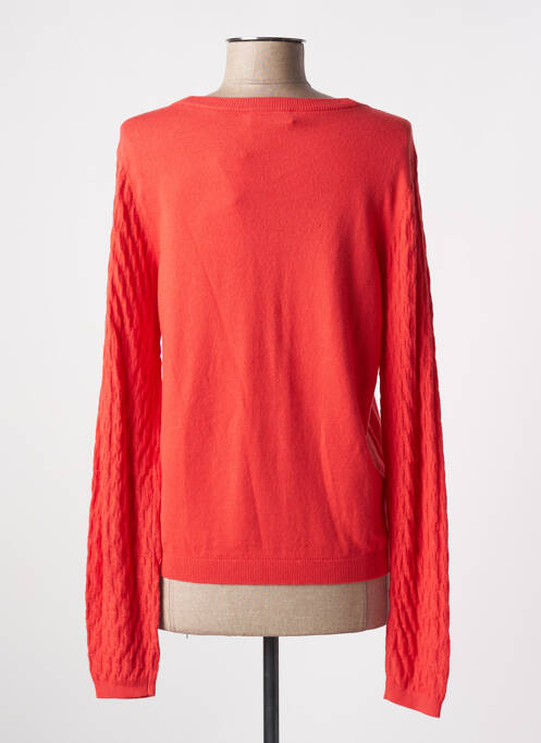 Gilet manches longues rouge CREAM femme