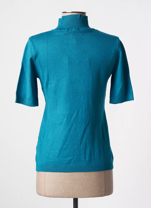 Pull col roulé bleu DESIRES pour femme