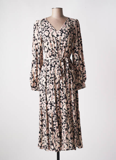 Robe longue noir C'EST BEAU LA VIE pour femme