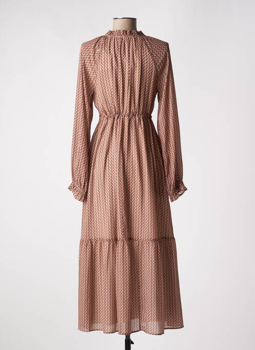 Robe longue rose C'EST BEAU LA VIE pour femme