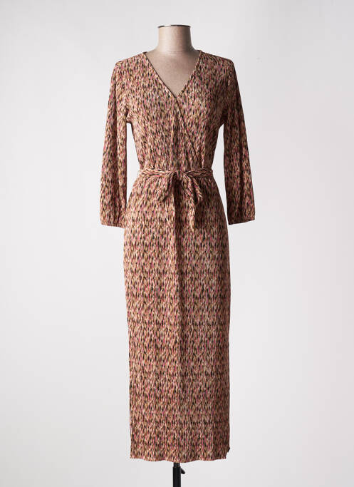 Robe longue rose GARCIA pour femme