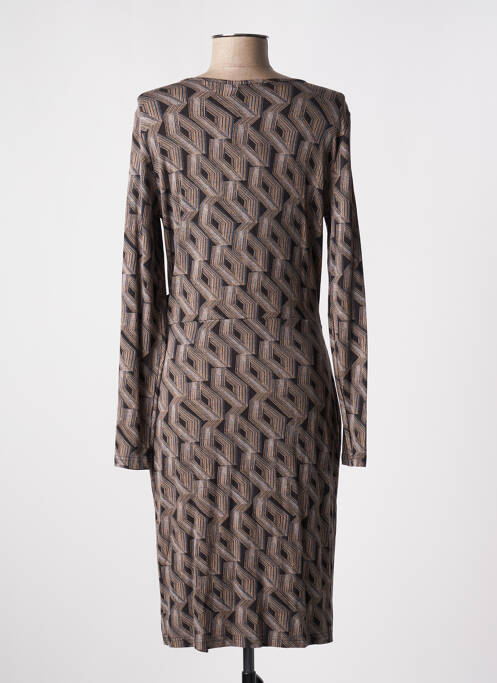Robe mi-longue gris DESIRES pour femme