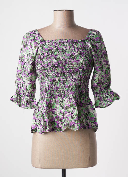 Top vert KAFFE pour femme