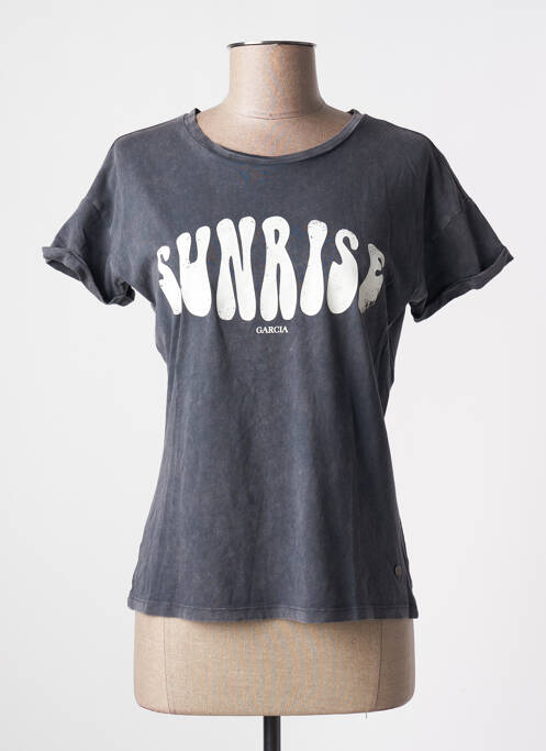 T-shirt gris GARCIA pour femme