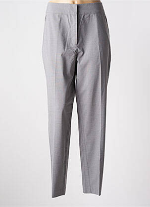 Pantalon droit stretch taille haute gris NUMPH femme
