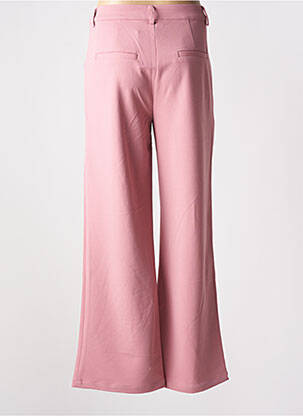Pantalon large fermeture zippée sous rabat boutonné taille normale rose COMPAÑIA FANTASTICA femme