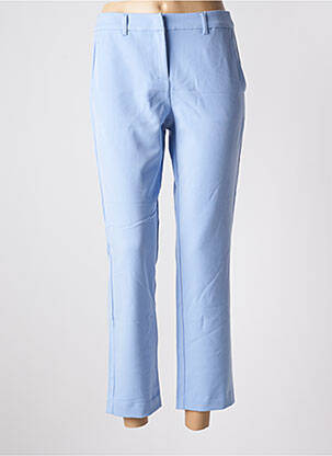 Pantalon 7/8 stretch taille normale bleu TOM TAILOR femme