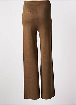 Pantalon large taille haute taille haute vert DESIRES femme