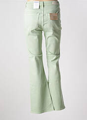 Jean coupe flare vert GARCIA pour femme seconde vue