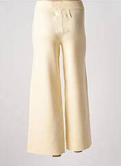 Pantalon large beige COMPAÑIA FANTASTICA pour femme seconde vue