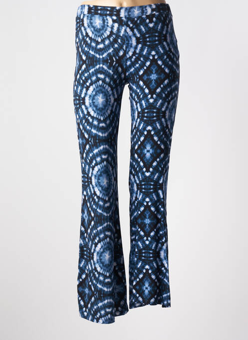Pantalon flare bleu SEE THE MOON pour femme