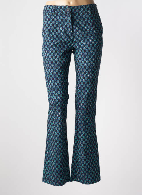 Pantalon flare bleu SEE THE MOON pour femme
