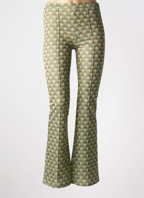 Pantalon flare vert SEE THE MOON pour femme