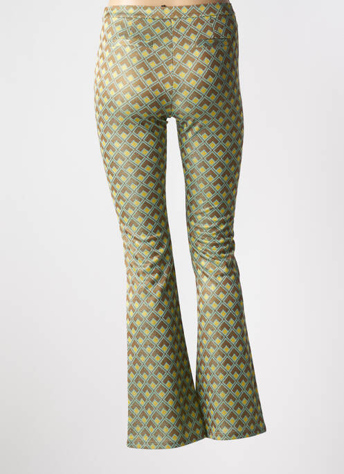 Pantalon flare vert SEE THE MOON pour femme