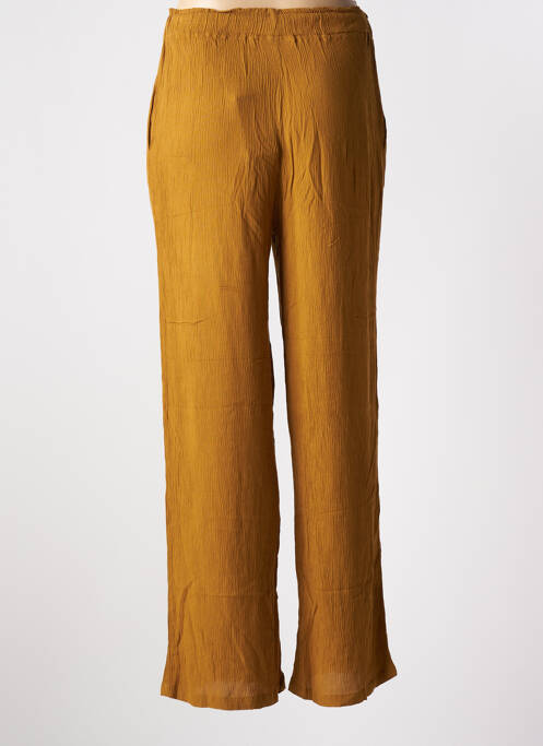 Pantalon large jaune LES TROPEZIENNES PAR M.BELARBI pour femme