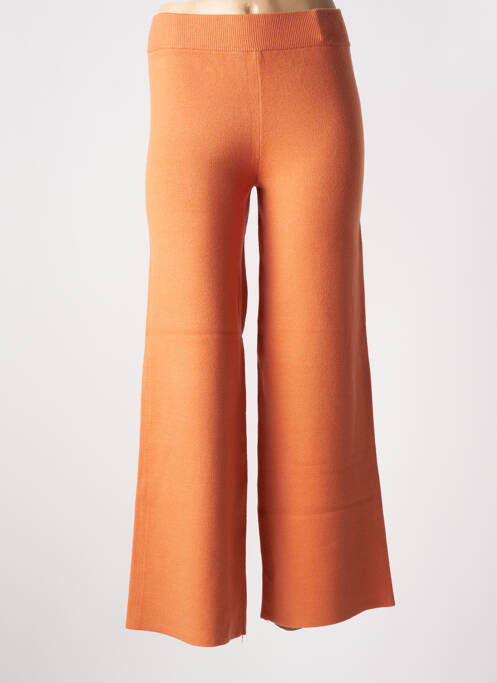 Pantalon large orange COMPAÑIA FANTASTICA pour femme