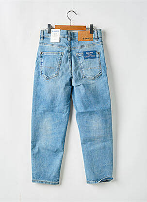 Jeans coupe droite stretch taille ajustable bleu GARCIA fille