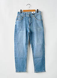 Jeans coupe droite stretch taille ajustable bleu GARCIA fille