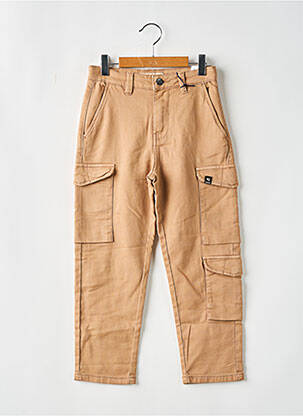 Pantalon cargo poches taille ajustable beige GARCIA fille