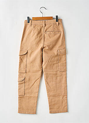 Pantalon cargo poches taille ajustable beige GARCIA fille