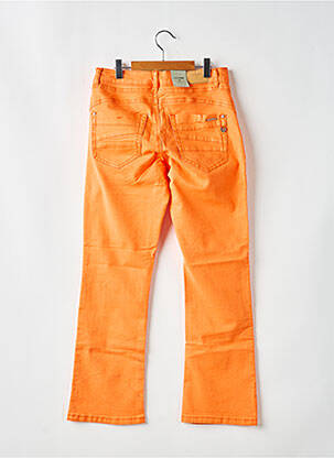 Pantalon 7/8 stretch taille normale orange CREAM femme