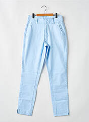 Pantalon chino bleu KAFFE pour femme seconde vue
