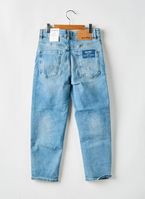 Jeans coupe droite stretch taille ajustable bleu GARCIA fille