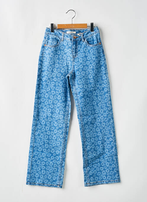 Jeans coupe large bleu GARCIA pour fille