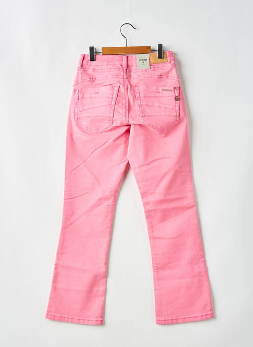 Pantalon 7/8 rose CREAM femme