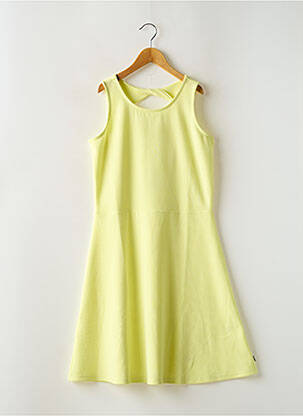 Robe mi-longue sans manche sans manche jaune GARCIA fille