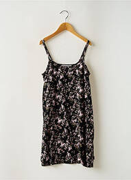 Robe mi-longue fines bretelles fines bretelles noir GARCIA fille